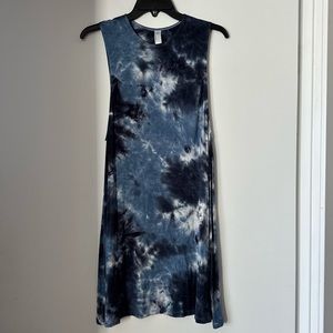 American Apparel Tie Dye Midi Dress